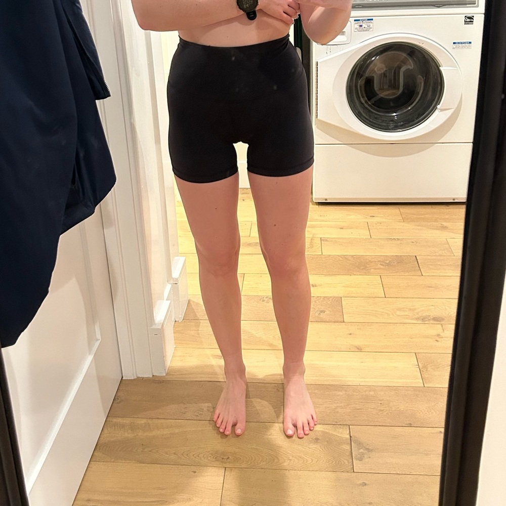 Lululemon Athletica Black Bike Shorts